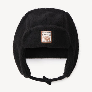 Chapka en sherpa avec étiquette pour garçon 