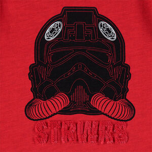 T-shirt manches longues en jersey avec print Stormtrooper Star Wars et sequins 