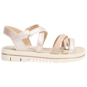 Sandalias de tiras cruzadas con suela con volumen para niña 