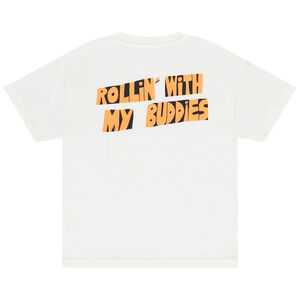 Camiseta de manga corta con estampado road trip niño 