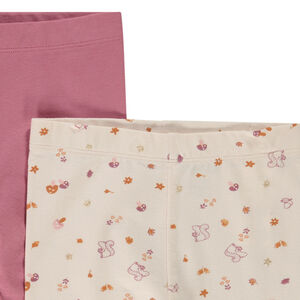 Pack de 2 calzoncillos de jersey para bebé niña 