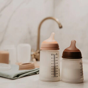 Biberón anticólicos Zero.Zero especial lactancia 180 ml Deep 