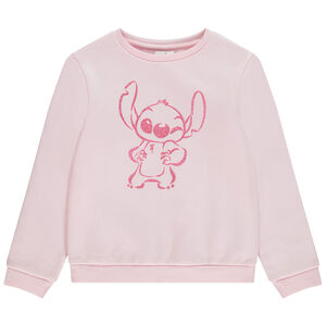 Sudadera de felpa Stitch Disney con purpurina para niña Main Sudadera de felpa Stitch Disney con purpurina para niña