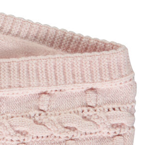 Snood de punto liso con forro de sherpa niña 