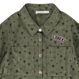 Camiseta de manga larga estampado fantasía para niña 