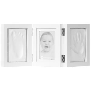 Marco de fotos con 2 huellas - Prémaman 