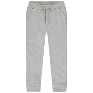 Pantalón jogging de felpa liso para niña 