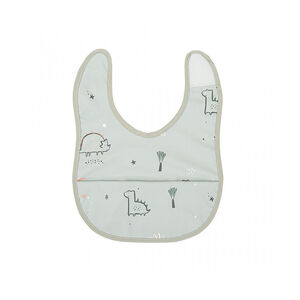 Babero cierre velcro Jurasic menta 