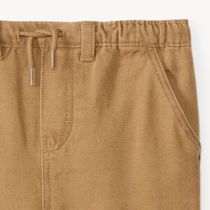 Pantalón de lona liso para bebé niño 