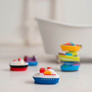 Juguetes de baño 6 uds Boats 