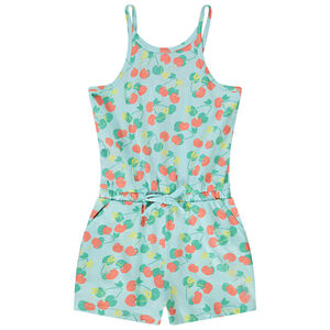 Pelele de jersey estampado para niña 