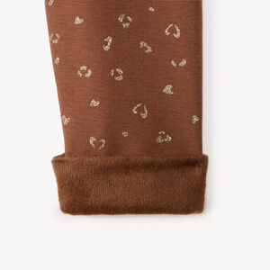 Leggings for girls lined with sherpa 