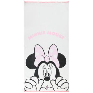 Toalla de playa de rizo con estampado de Minnie Disney para niña 