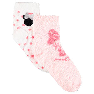 Pack de 2 pares de calcetines antideslizantes Minnie Disney 