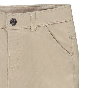 Pantalón de sarga liso para bebé niño 