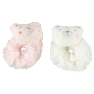 Pack de 2 coleteros con forma de oso para niña  Main Pack de 2 coleteros con forma de oso para niña