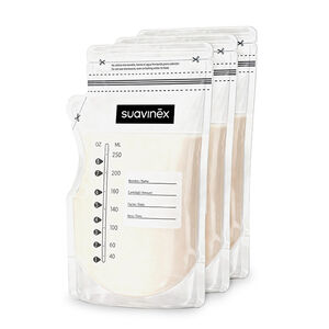 Bolsas para leche materna graduadas con boquilla vertedora 25 uds. 