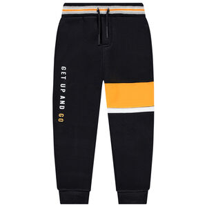 Pantalón de jogging bandas a contraste y mensaje Main Pantalón de jogging bandas a contraste y mensaje