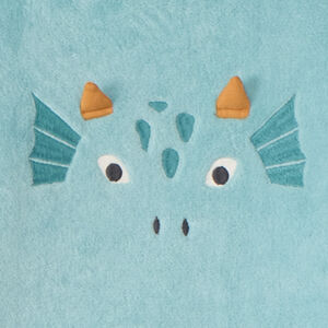 Conjunto pijama bicolor con motivo de dragón para niño 