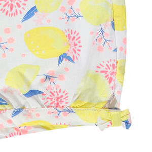 Short corto con estampado de limones all-over 