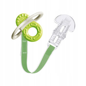 Mordedor Mini Bite & Relax 1 con clip 2M+ verde 