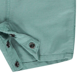 Salopette corta estampado palmera para bebé niño 