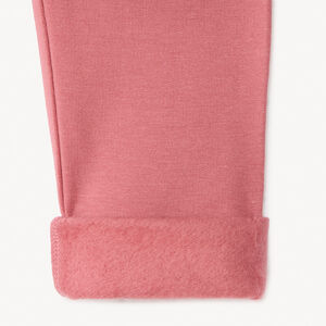 Lote de 2 calzoncillos de felpa lisa para bebé niña 