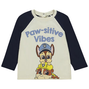 Camiseta de manga larga raglán Patrulla Canina para bebé niño 