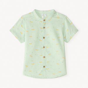 Camisa de manga corta con estampado de cocodrilo para bebé niño 