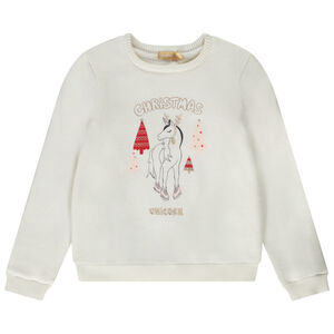 Jersey de Navidad de punto para niña  Main Jersey de Navidad de punto para niña