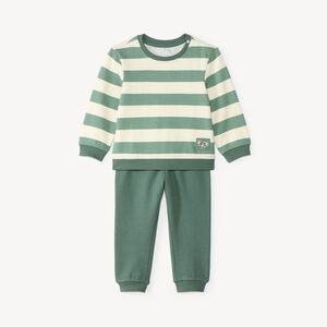 Conjunto de chándal para bebé niño a rayas 
