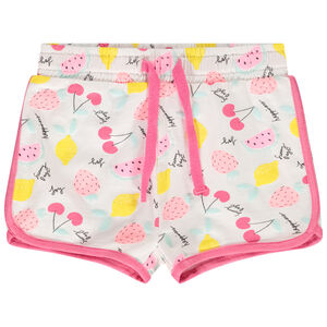 Short de jersey estampado fantasía para bebé niña  Main Short de jersey estampado fantasía para bebé niña