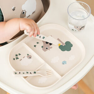 Pack de 3 cubiertos Tiny Farm - arena 