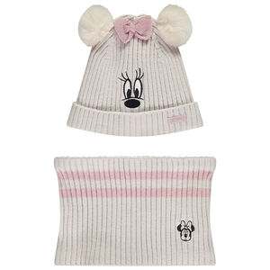 Conjunto gorro + snood Minnie Disney para niña  Main Conjunto gorro + snood Minnie Disney para niña