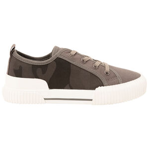 Zapatillas bajas de lona estampado camuflaje para niño 