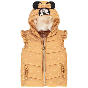 Doudoune sans manches matelassée avec capuche Minnie Disney Main Doudoune sans manches matelassée avec capuche Minnie Disney