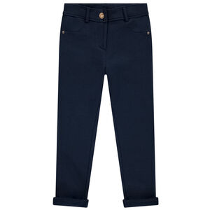 Pantalón liso de felpa para niña  Main Pantalón liso de felpa para niña