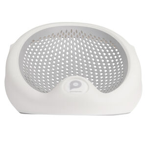 Hamaca de baño plegable de silicona gris/blanco 