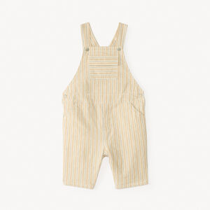 Pantalón corto de tela a rayas para bebé niño 