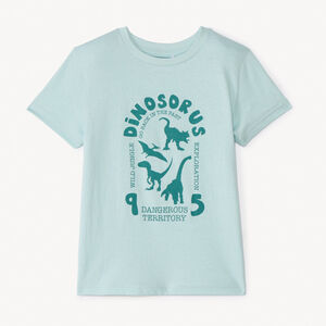 Camiseta de manga corta estampada para niño 