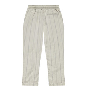 Pantalón de tela a rayas finas niño 