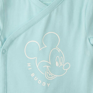 Lote de 3 bodies de manga corta Mickey Disney para bebé niño (aperturas diferentes según la edad) 