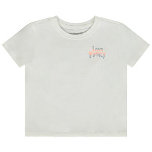 Camiseta manga corta con estampado degradado para bebé niño 