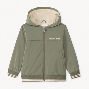 Chubasquero liso de ripstop para niño 