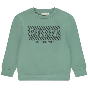 Sudadera de felpa con estampado fantasía para niño 