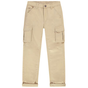 Pantalon cargo en jersey pour garçon Main Pantalon cargo en jersey pour garçon