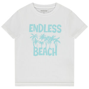 Camiseta de manga corta con estampado fantasía para niño 