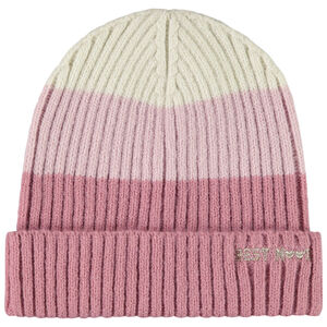 Gorro de punto acanalado efecto color block para niña  Main Gorro de punto acanalado efecto color block para niña