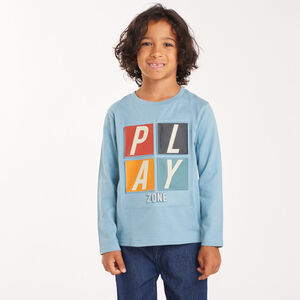 Camiseta de manga larga para niño 