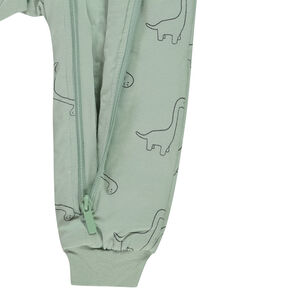 Pelele acolchado y estampado con cremallera para bebé niño 